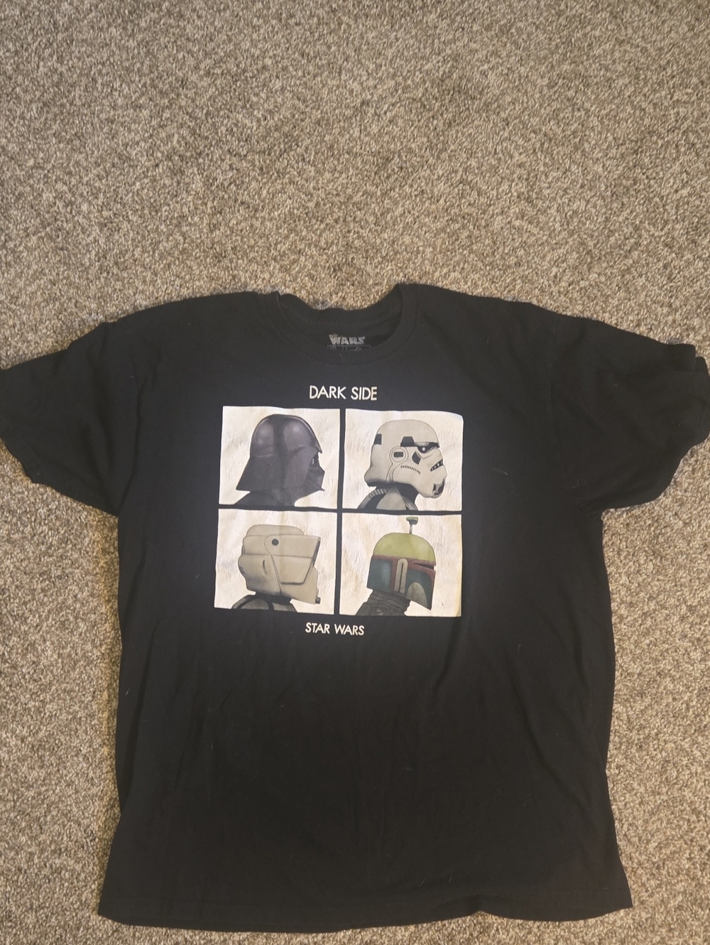 Star Wars 'Dark Side' Graphic Tee - Black